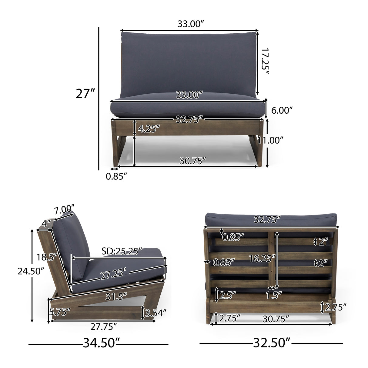 Sherwood Acacia Wood Outdoor Lounge Chairs and 50,000 BTU Circular Propane Fire Pit by Christopher Knight Home