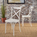 ShilohFarmhouse Plastic Nylon Dining Chairs (Set of 2) by Christopher Knight Home