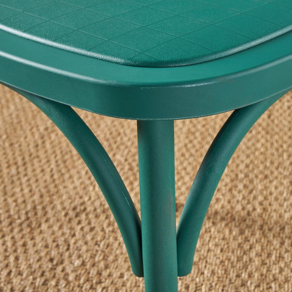ShilohFarmhouse Plastic Nylon Dining Chairs (Set of 2) by Christopher Knight Home