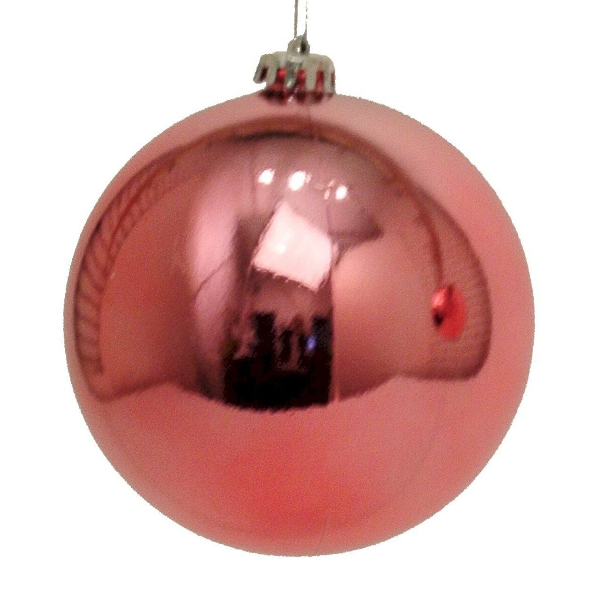 Shiny Red Ball Ornaments (Set Of 6)