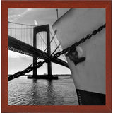 Ship And Bridge-HARBOA75649 Print 20"x20" by Harold Silverman - Boats