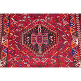 Shiraz Oriental Traditional Hand Knotted Wool Persian Area Rug - 8'9" x 5'5"