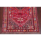 Shiraz Oriental Traditional Hand Knotted Wool Persian Area Rug - 8'9" x 5'5"
