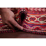 Shiraz Oriental Traditional Hand Knotted Wool Persian Area Rug - 8'9" x 5'5"