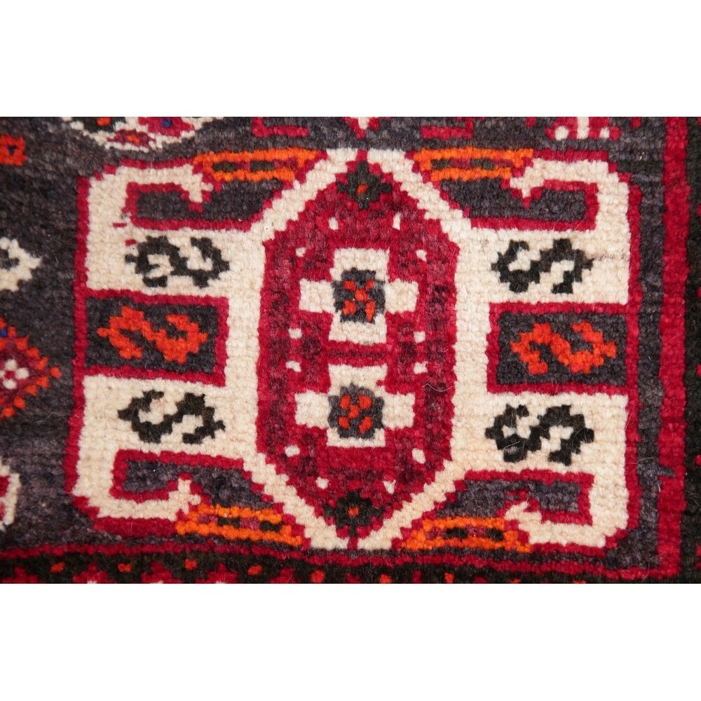 Shiraz Oriental Traditional Hand Knotted Wool Persian Area Rug - 8'9" x 5'5"