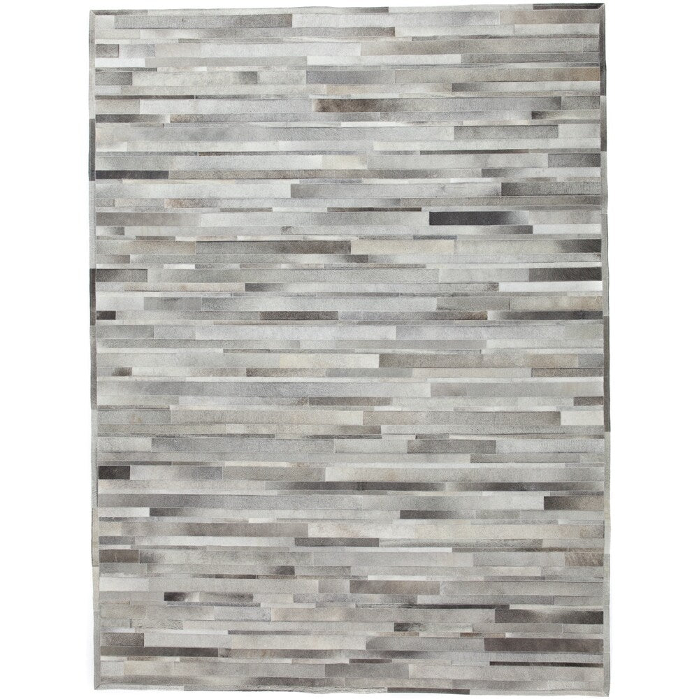 Overton Cowhide One-of-a-Kind Hand Woven Area Rug - 8 x 10