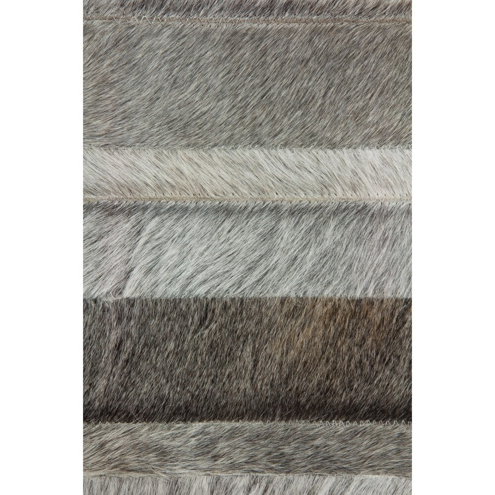 Overton Cowhide One-of-a-Kind Hand Woven Area Rug - 6 x 9