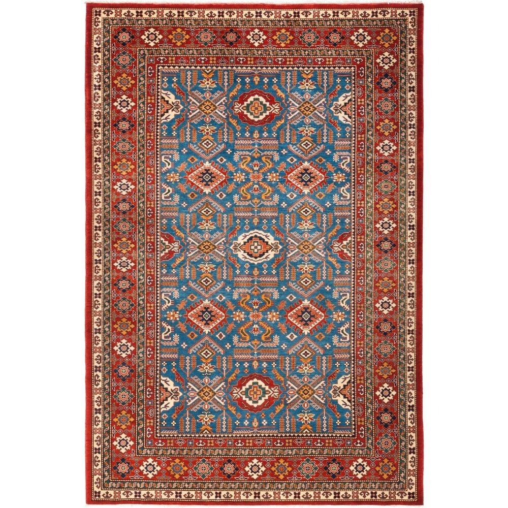 Traditional Southwestern One-of-a-Kind Hand-Knotted Area Rug - 6 x 9