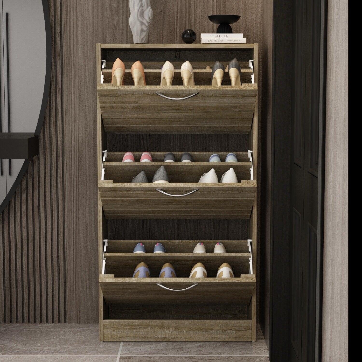 Shoe storage narrow space hotsell