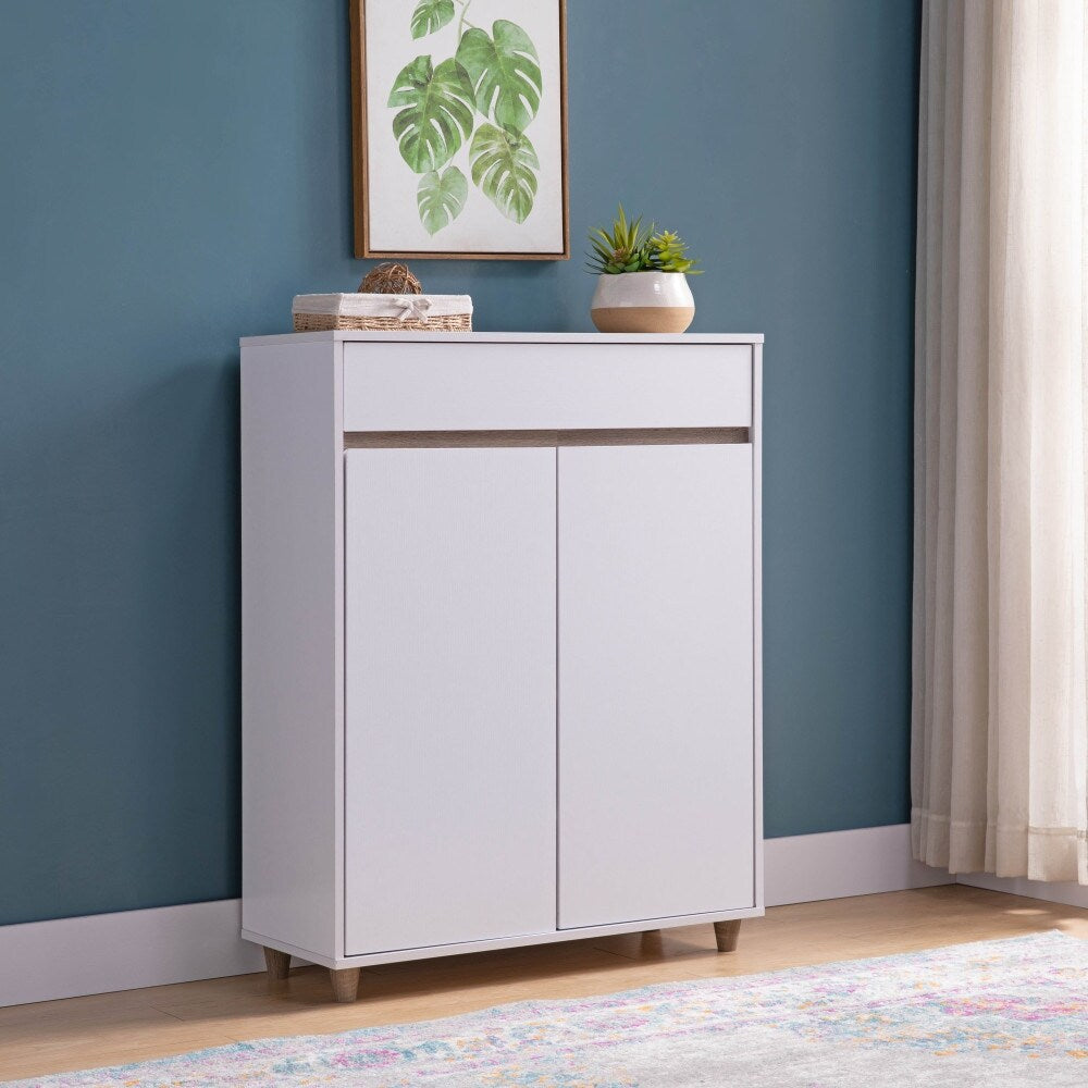 Shoe Cabinet With One drawer And Four shelves