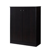 Shoe Cabinet With Two Doors And Five Shelves