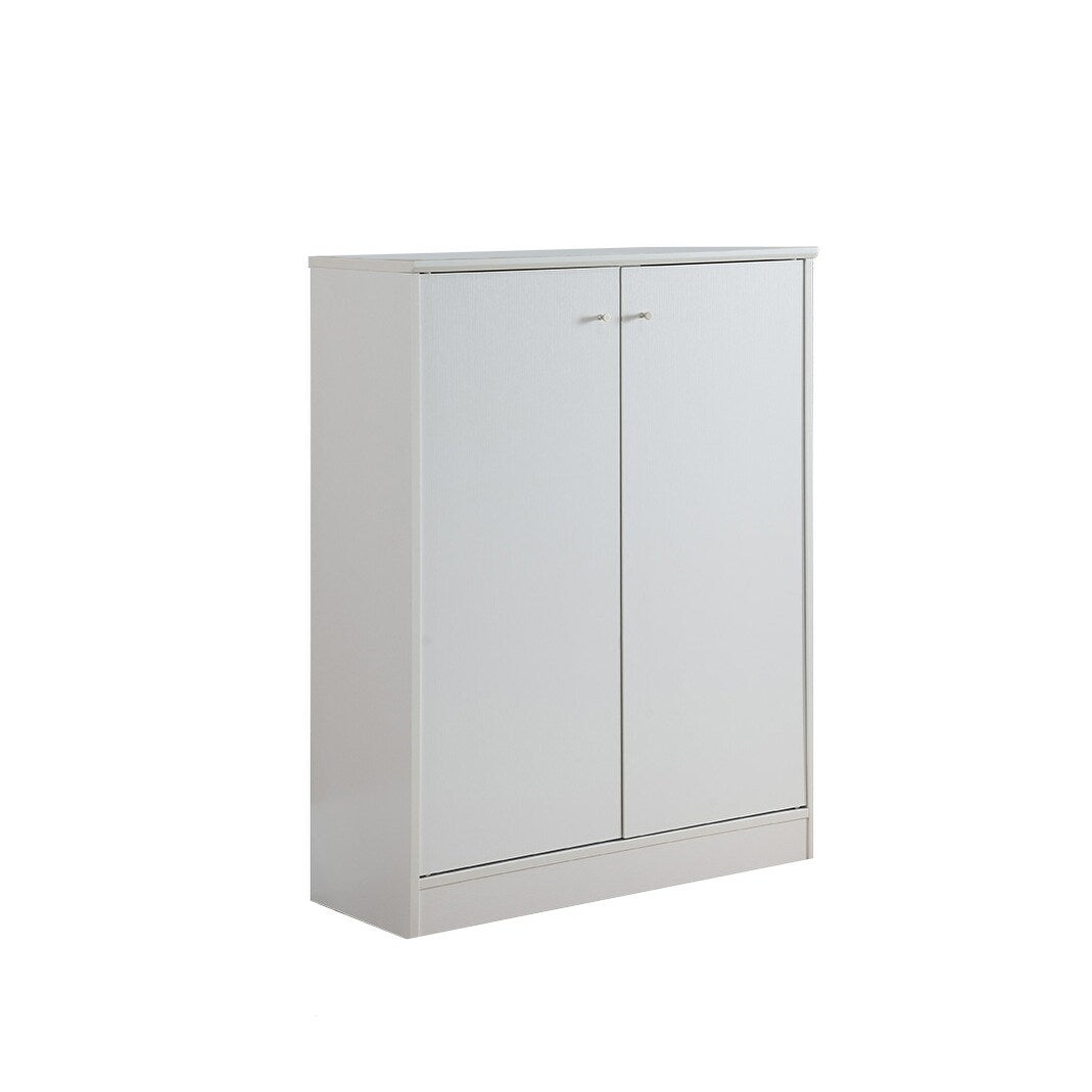 Shoe Cabinet With Two Doors And Five Shelves