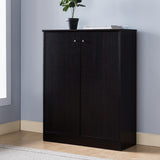 Shoe Cabinet With Two Doors And Five Shelves