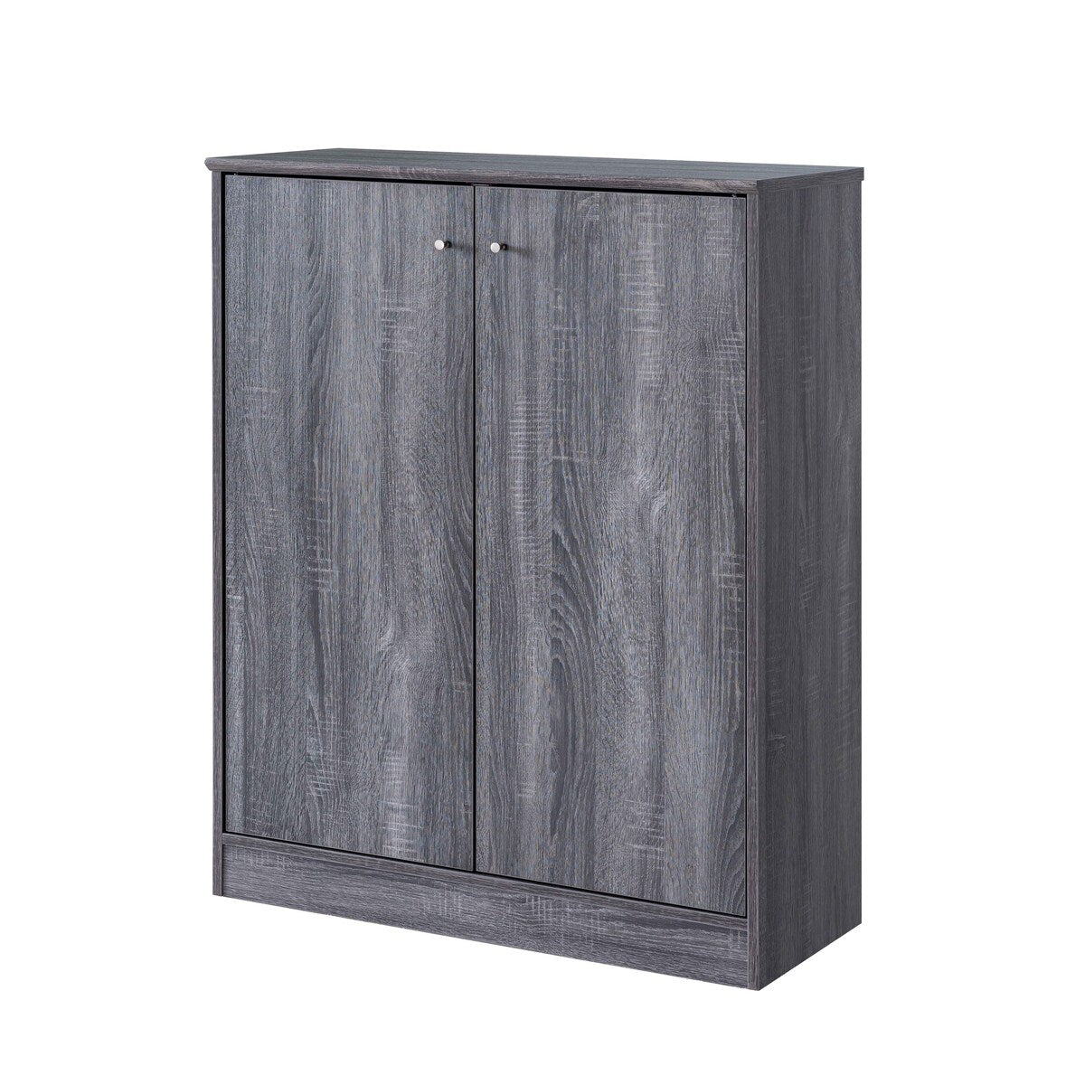 Shoe Cabinet With Two Doors And Five Shelves