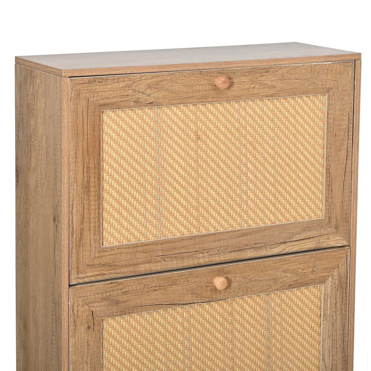 Shoe Rack Storage Cabinet with Metal Legs for Entryway Hallway Bedroom Mudroom