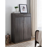 Shoe Rack With Two Drawer And Single Door Cabinet