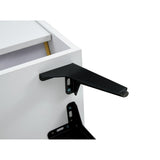 Shoe Storage Shelves With metal leg