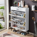 Shoe Storage Shelves With metal leg