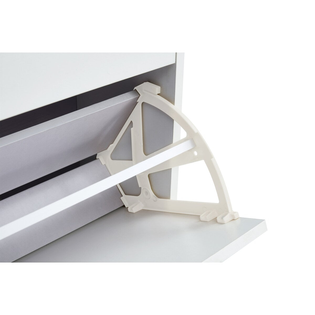 Shoe Storage Shelves With metal leg