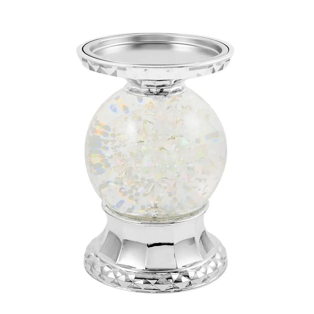 Shop LC Snowflake Water Globe Candle Holder Gifts