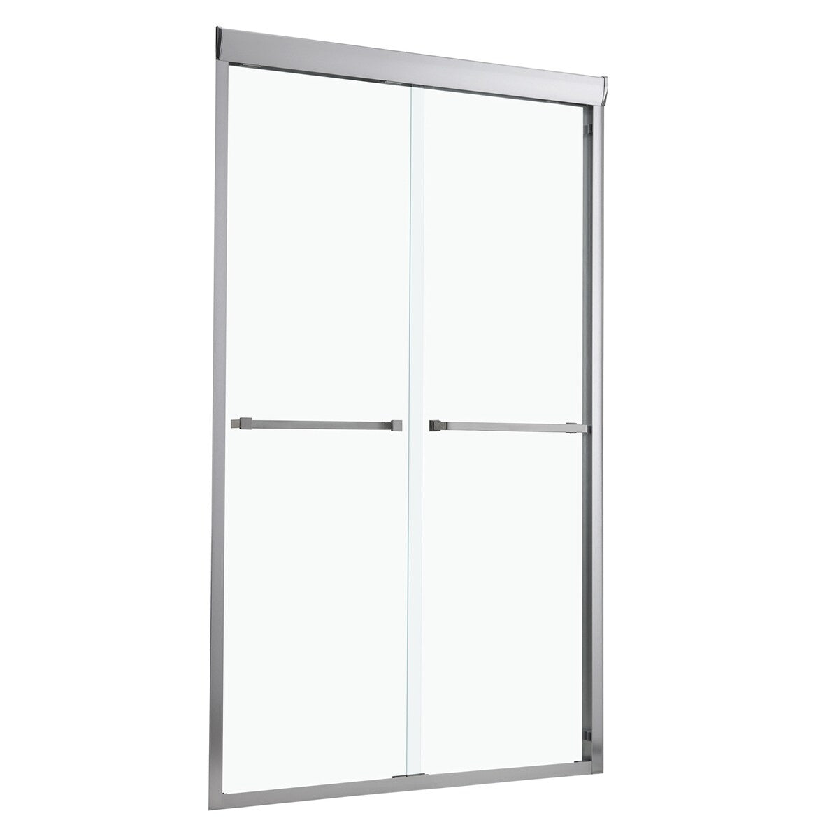 Shower Door 48 W x 76 H Semi-Frameless Bypass Sliding Shower Enclosure - 48*76"