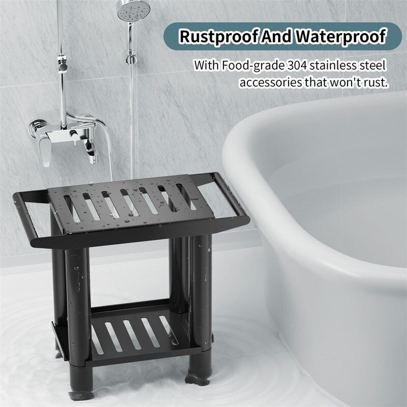 Shower benches for inside shower