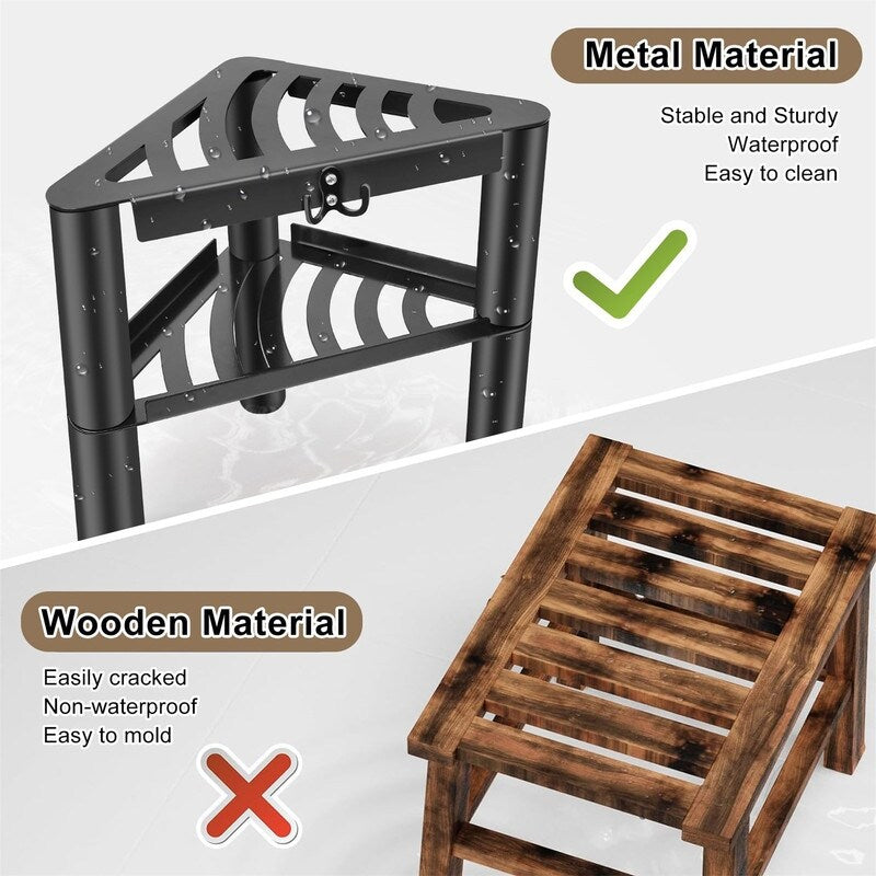 Shower benches for inside shower
