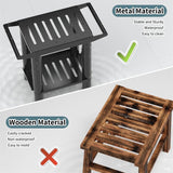 Shower benches for inside shower