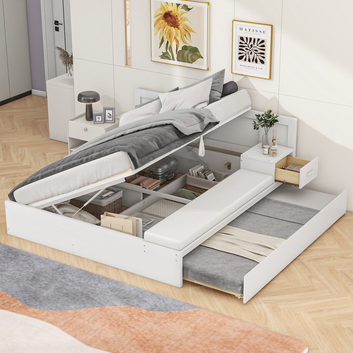 Low profile trundle hotsell
