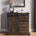 Sideboard Buffet Cabinet - 15.7"D x 31.5"W x 31.8"H