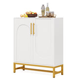 Sideboard Buffet Storage Cabinet Set with Door for Kitchen Dining Room, Accent Cabinet for Living Room
