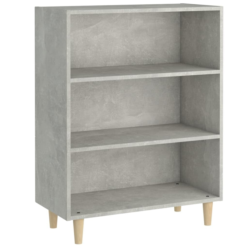 Sideboard Concrete Gray 27.4"x12.8"x35.4" Engineered Wood