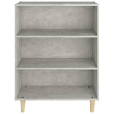 Sideboard Concrete Gray 27.4"x12.8"x35.4" Engineered Wood