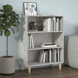 Sideboard Concrete Gray 27.4"x12.8"x35.4" Engineered Wood