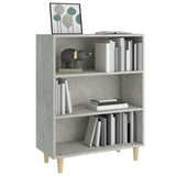 Sideboard Concrete Gray 27.4"x12.8"x35.4" Engineered Wood