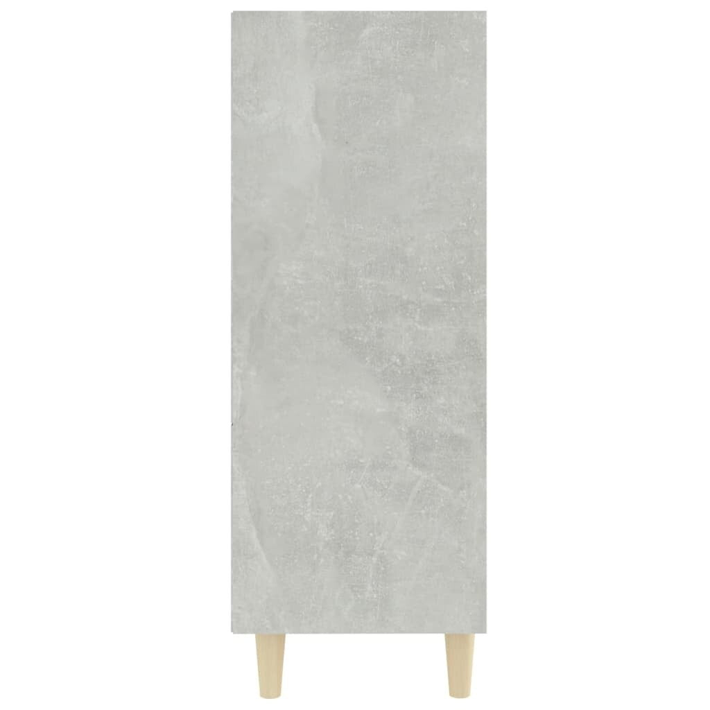 Sideboard Concrete Gray 27.4"x12.8"x35.4" Engineered Wood