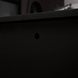 Sideboard Storage Cabinet with LED Light, 2 Doors