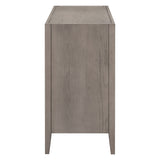 Sideboard Wooden Cabinet with 3 Metal handles and 3 Doors