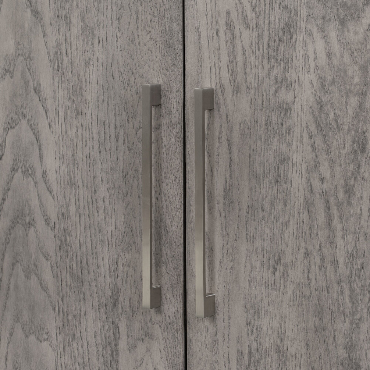 Sideboard Wooden Cabinet with 3 Metal handles and 3 Doors