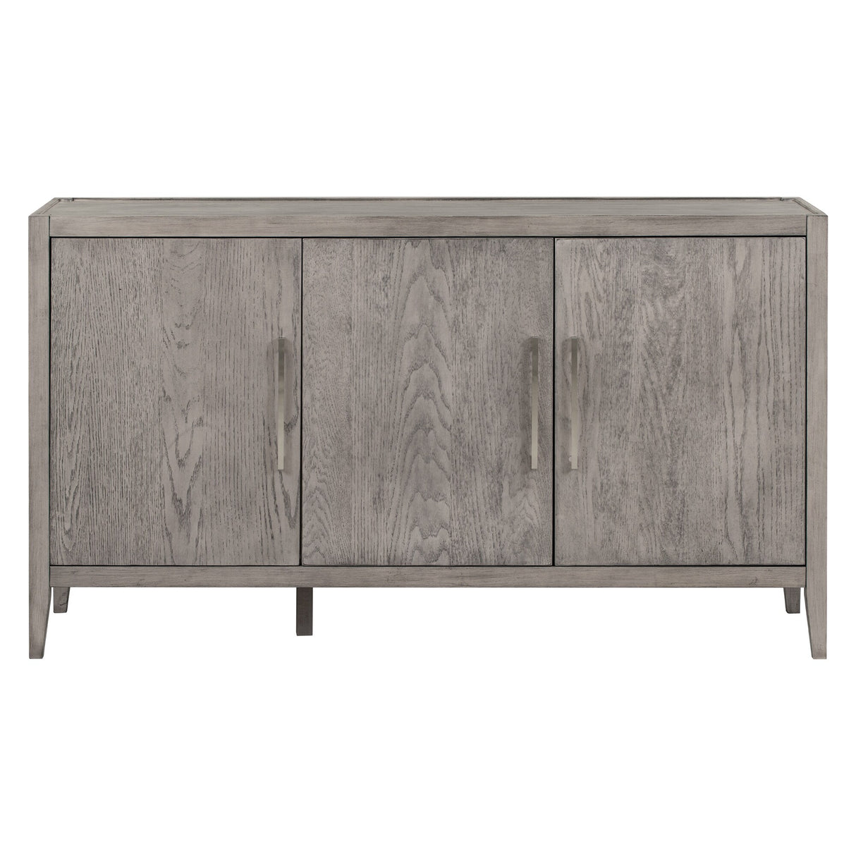 Sideboard Wooden Cabinet with 3 Metal handles and 3 Doors