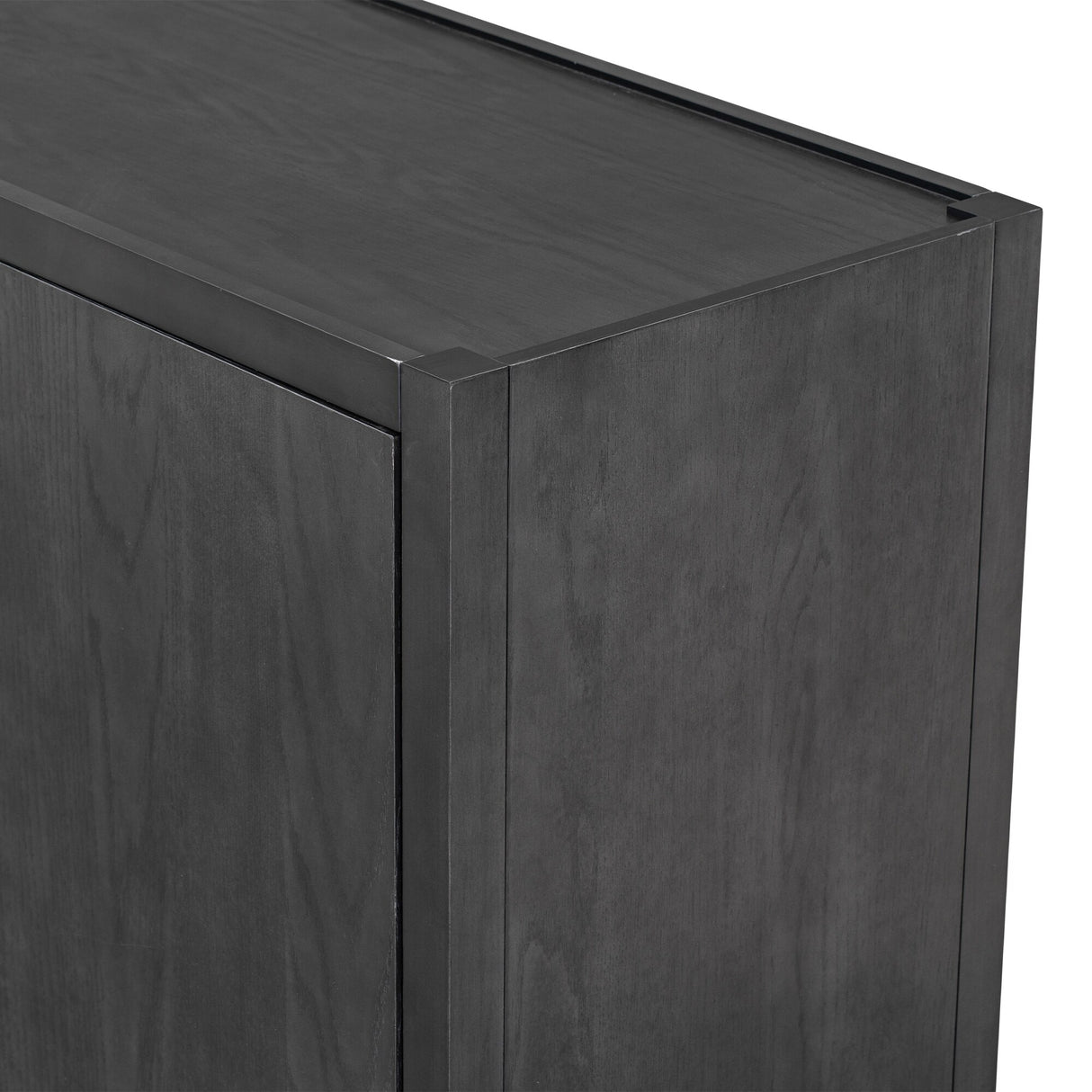 Sideboard Wooden Cabinet with 3 Metal handles and 3 Doors