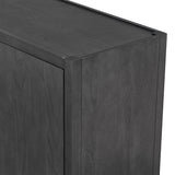 Sideboard Wooden Cabinet with 3 Metal handles and 3 Doors