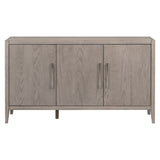 Sideboard Wooden Cabinet with 3 Metal handles and 3 Doors