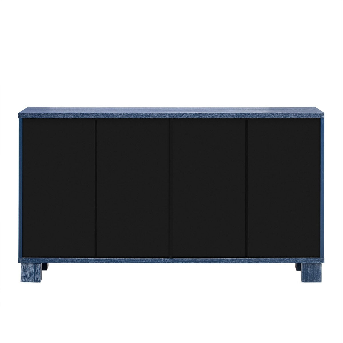 Sideboard with Adjustable Shelves and Gold Handles