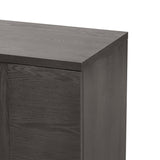Sideboard with Adjustable Shelves and Gold Handles