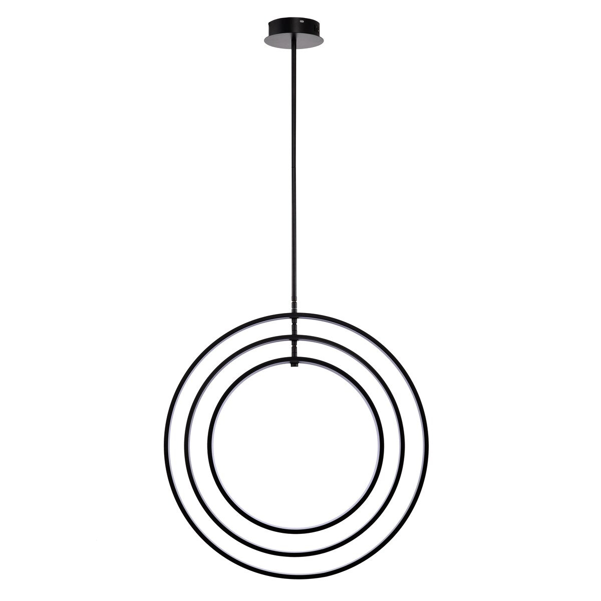 Sidley 3-Ring Integrated LED Chandelier for Dining/Living Room, Foyer, Office