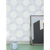 Siena 5.35 in. x 5.35 in. Matte Blue Ceramic Cross-Shaped Deco Wall and Floor Tile (5.37 sq. ft./case) (27-pack)