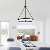 Sierra Integrated LED Chandelier for Dining/Living Room Office, Foyer