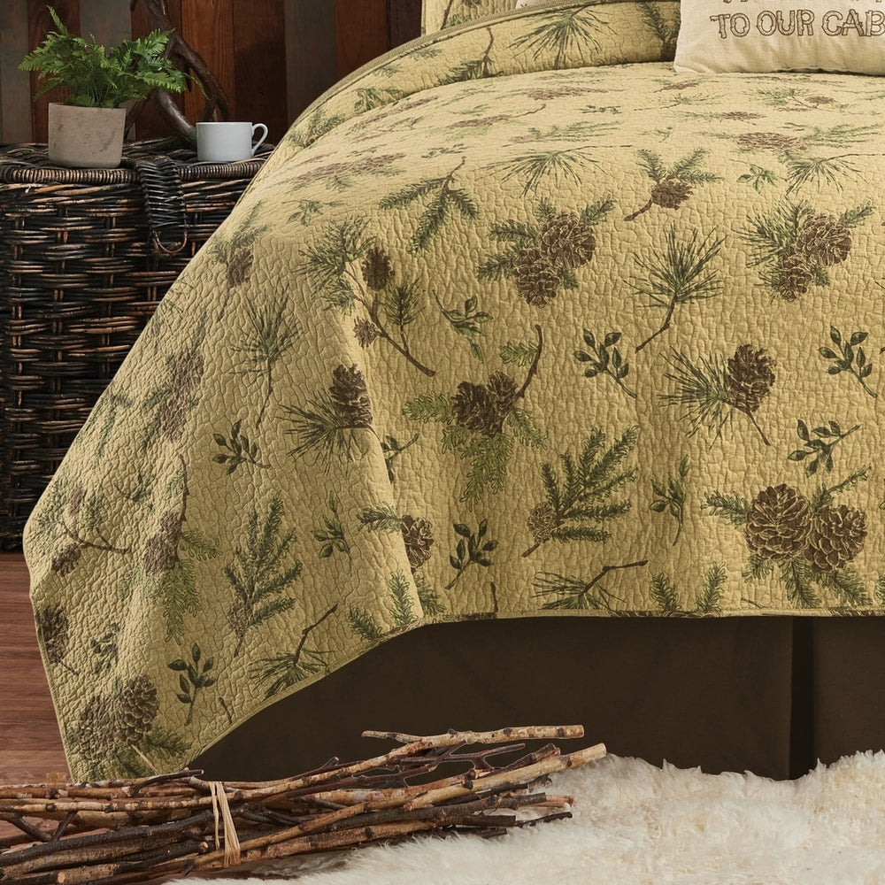 Sierra Retreat Rustic Cotton Quilt Set