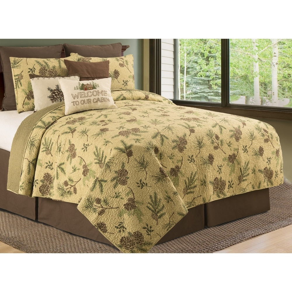 Sierra Retreat Rustic Cotton Quilt Set
